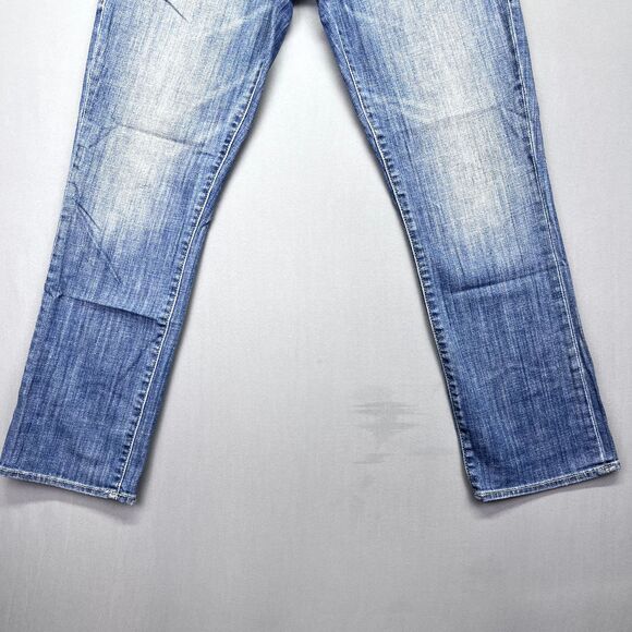 Rock &‎ Republic Slim Straight Jeans Womens Size 8 Light Wash Blue Flap Pocket - Picture 3 of 14